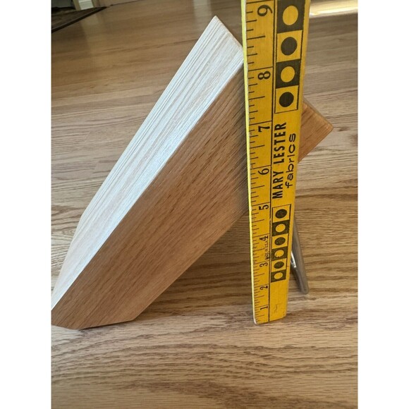 Cutco Knives 5 Slot Oak Wood Knife Block Storage Space Saver Stand / Hang - Picture 4 of 7
